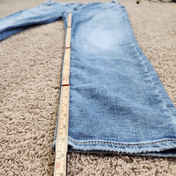 Men's Silver Jeans Light Blue Straight Jeans W40 L32 NWOT - Picture 4 of 11